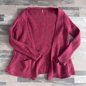 Free People  Weekend Getaway Alpaca Blend Cardigan